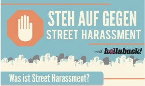 Grafik Steh auf gegen Street Harassment
